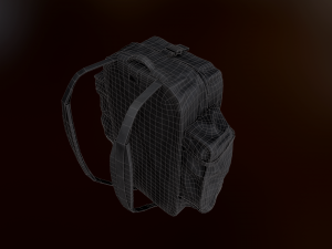 tactical backpack 3D Model