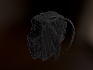 tactical backpack 3D Model