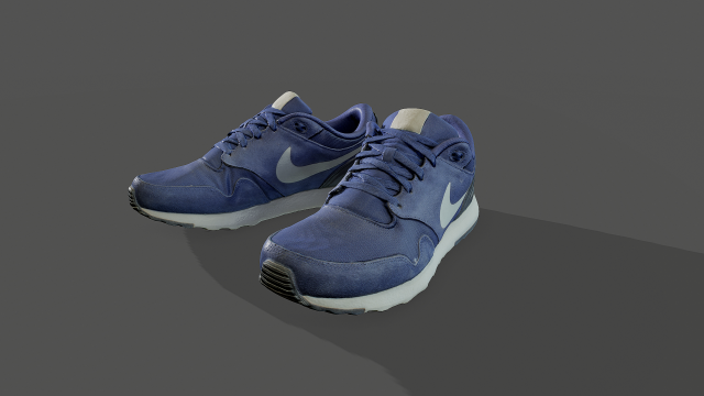 nike shoes 3D-Modell .c4d .max .obj .3ds .fbx .stl .blend 