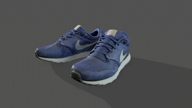 nike shoes 3D Model .c4d .max .obj .3ds .fbx .stl .blend 