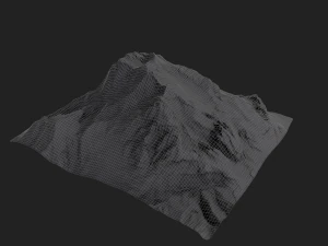 snow mountain 3D Model