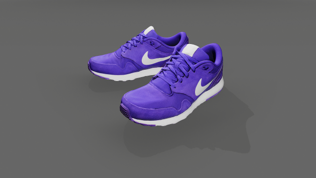nike shoes 3D 모델 .c4d .max .obj .3ds .fbx .stl .blend 