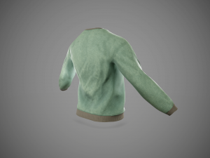 t-shirt with long sleeves Modelo 3D