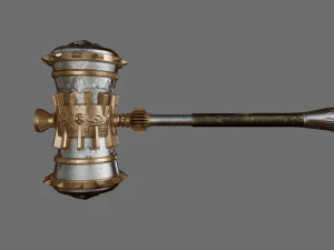 fantasy hammer 3D Model