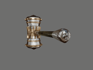fantasy hammer Modelo 3D
