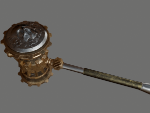 fantasy hammer Modelo 3D