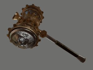 fantasy hammer Modelo 3D