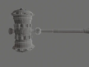 fantasy hammer 3D Model