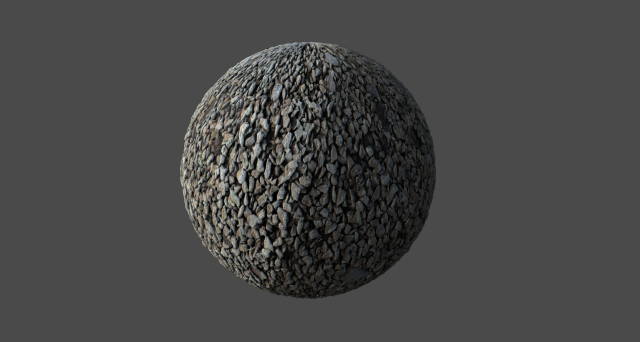 small stones ground pbr texture material CG Textures .c4d .max .obj .3ds .fbx .stl .blend 