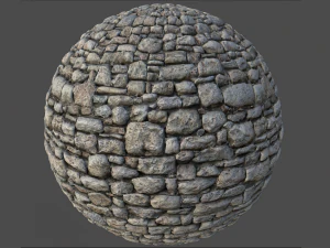 mur de pierre 001 texture mat&eacute;rielle pbr CG Textures