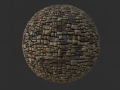stone wall 004 pbr material texture CG Textures