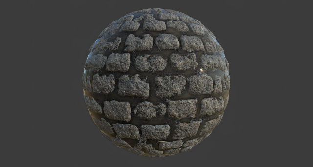 wet cobblestones pbr texture material CG Textures .c4d .max .obj .3ds .fbx .stl .blend 