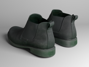 elegant men shoes Model 3D