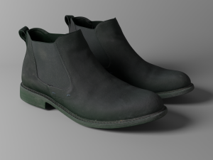 elegant men shoes Model 3D