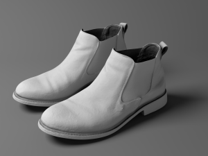elegant men shoes Model 3D