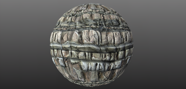 blocky cliff rock 001 pbr material texture CG Textures .c4d .max .obj .3ds .fbx .stl .blend 