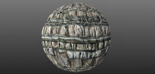 blocky cliff rock 001 pbr material texture CG Textures .c4d .max .obj .3ds .fbx .stl .blend 