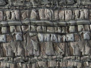 blocky cliff rock 001 pbr material texture CG Textures