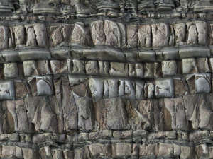 blocky cliff rock 001 pbr material texture CG Textures
