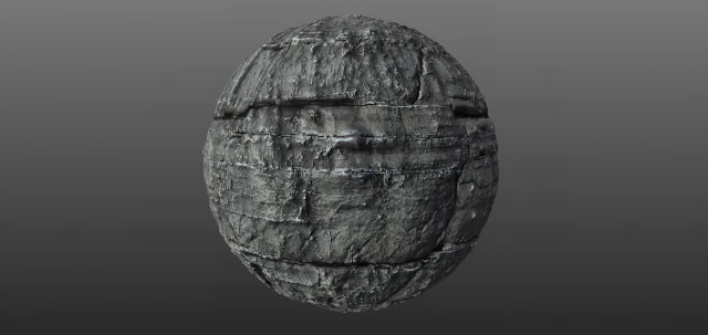 blocky cliff rock 002 pbr material texture CG Textures .c4d .max .obj .3ds .fbx .stl .blend