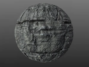 blocky cliff rock 002 pbr material texture CG Textures