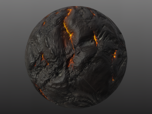molten lava pbr material texture CG Textures