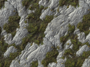 mossy rock 002 pbr material texture CG Dokuları