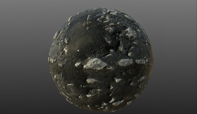 mud with stones ground 001 pbr material texture CG 纹理 .c4d .max .obj .3ds .fbx .stl .blend 