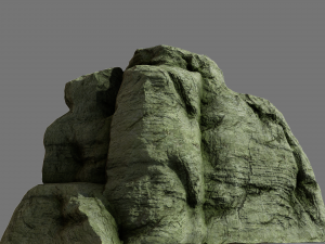 desert cliff Modelo 3D