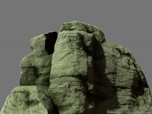 desert cliff 3D Model