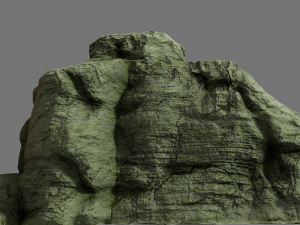desert cliff 3D Model