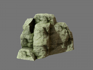 desert cliff 3D Model