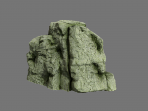 desert cliff 3D Model
