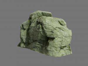 desert cliff 3D Model