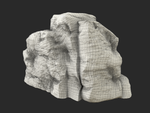 desert cliff 3D Model