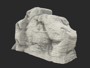 desert cliff 3D Model