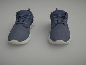 sneakers low-poly 3D मॉडल