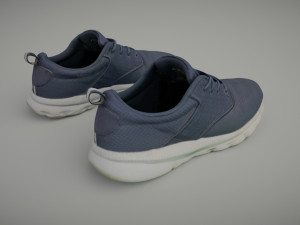 sneakers low-poly 3D मॉडल