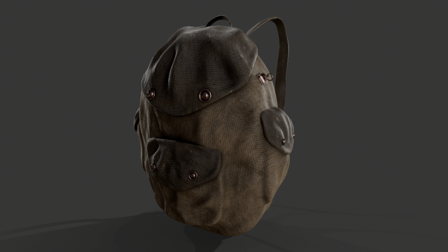 backpack 4 Modello 3D .c4d .max .obj .3ds .fbx .stl .blend 