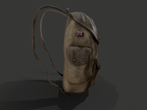 backpack 4 Modello 3D