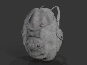 backpack 4 3D Model