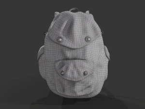 backpack 4 3D Model