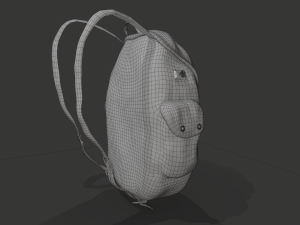backpack 4 Modello 3D