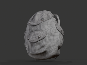 backpack 4 Modello 3D