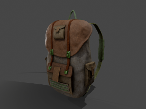 backpack 5 Model 3D