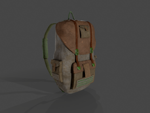backpack 5 3D 模型