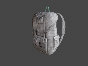 backpack 5 3D 模型