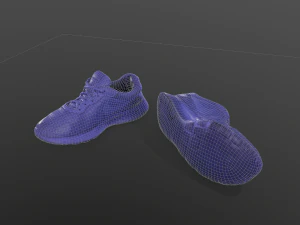 casual sneakers 3D Model