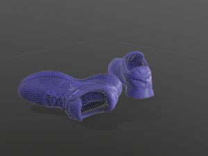 casual sneakers 3D Modell
