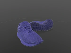 casual sneakers 3D Model